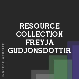 Resource Collection Freyja Gudjonsdottir | Indexof