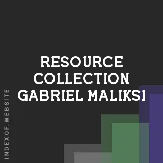 Resource Collection Gabriel Maliksi | Indexof