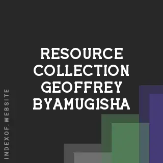 Resource Collection Geoffrey Byamugisha | Indexof