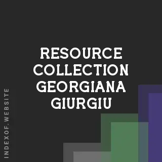 Resource Collection Georgiana Giurgiu | Indexof