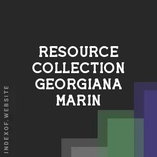 Resource Collection Georgiana Marin | Indexof