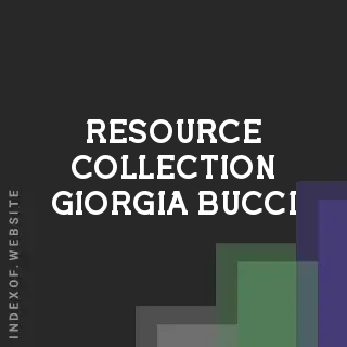Resource Collection Giorgia Bucci | Indexof