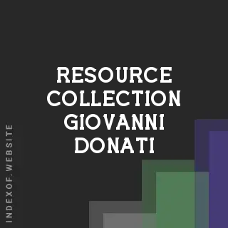 Resource Collection Giovanni Donati | Indexof