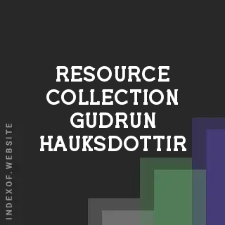 Resource Collection Gudrun Hauksdottir | Indexof