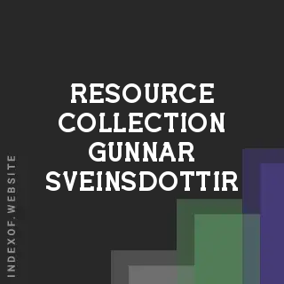 Resource Collection Gunnar Sveinsdottir | Indexof