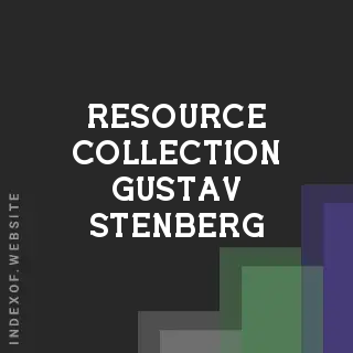 Resource Collection Gustav Stenberg | Indexof