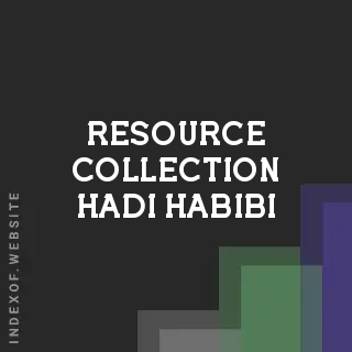 Resource Collection Hadi Habibi | Indexof