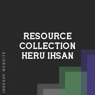 Resource Collection Heru Ihsan | Indexof