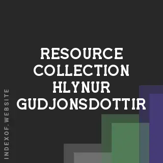Resource Collection Hlynur Gudjonsdottir | Indexof