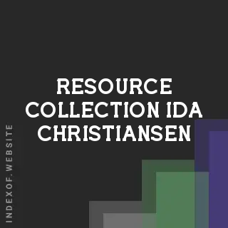 Resource Collection Ida Christiansen | Indexof