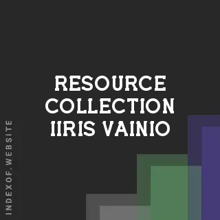 Resource Collection Iiris Vainio | Indexof