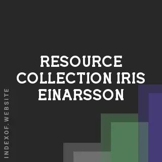 Resource Collection Iris Einarsson | Indexof