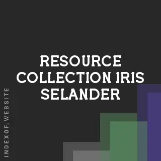 Resource Collection Iris Selander | Indexof