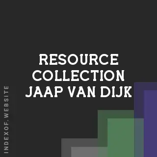 Resource Collection Jaap van Dijk | Indexof