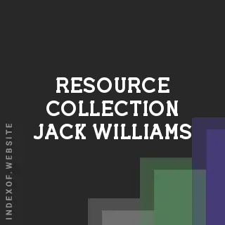 Resource Collection Jack Williams | Indexof