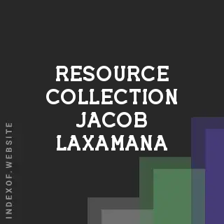 Resource Collection Jacob Laxamana | Indexof