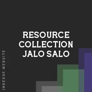Resource Collection Jalo Salo | Indexof