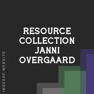 Resource Collection Janni Overgaard | Indexof