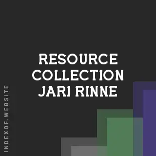 Resource Collection Jari Rinne | Indexof