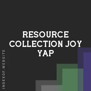 Resource Collection Joy Yap | Indexof