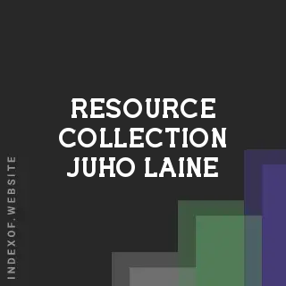 Resource Collection Juho Laine | Indexof