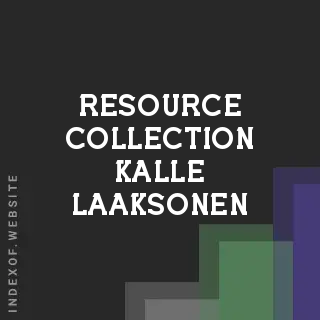 Resource Collection Kalle Laaksonen | Indexof