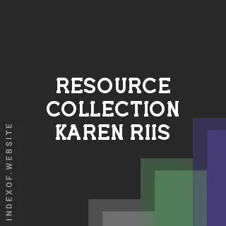 Resource Collection Karen Riis | Indexof