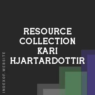 Resource Collection Kari Hjartardottir | Indexof