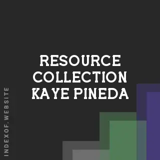 Resource Collection Kaye Pineda | Indexof