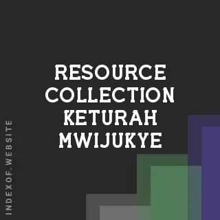 Resource Collection Keturah Mwijukye | Indexof
