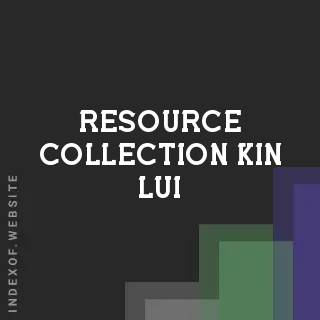 Resource Collection Kin Lui | Indexof