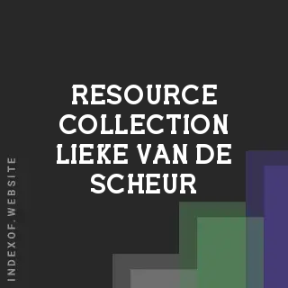 Resource Collection Lieke van de Scheur | Indexof