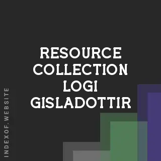 Resource Collection Logi Gisladottir | Indexof