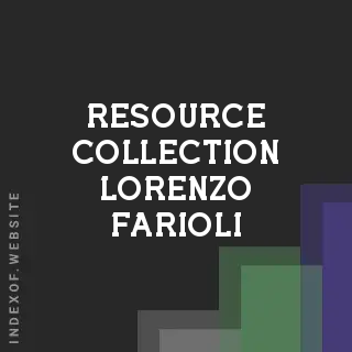 Resource Collection Lorenzo Farioli | Indexof