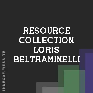 Resource Collection Loris Beltraminelli | Indexof