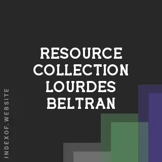 Resource Collection Lourdes Beltran | Indexof