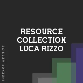Resource Collection Luca Rizzo | Indexof