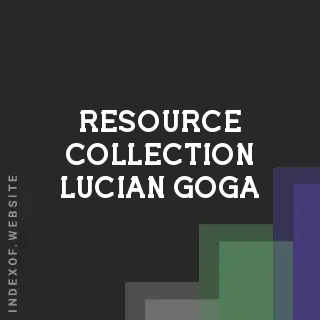 Resource Collection Lucian Goga | Indexof