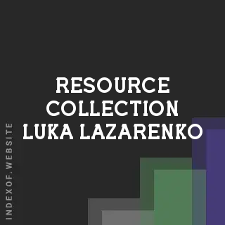 Resource Collection Luka Lazarenko | Indexof