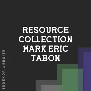 Resource Collection Mark Eric Tabon | Indexof
