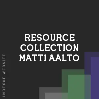 Resource Collection Matti Aalto | Indexof