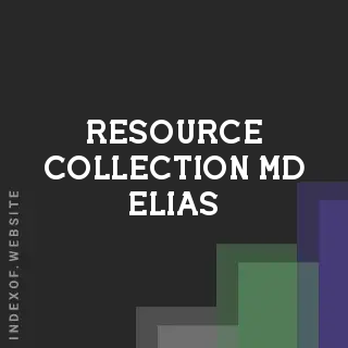 Resource Collection Md Elias | Indexof