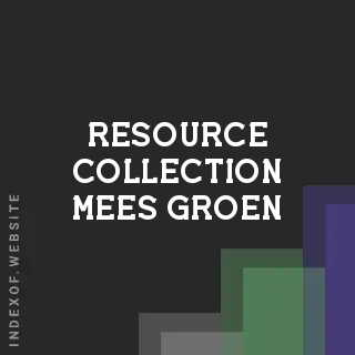 Resource Collection Mees Groen | Indexof