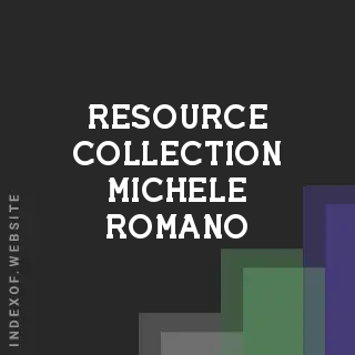 Resource Collection Michele Romano | Indexof