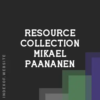 Resource Collection Mikael Paananen | Indexof