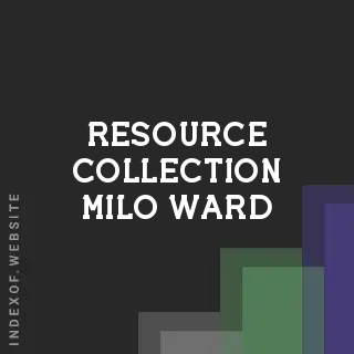 Resource Collection Milo Ward | Indexof