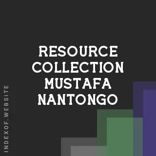 Resource Collection Mustafa Nantongo | Indexof