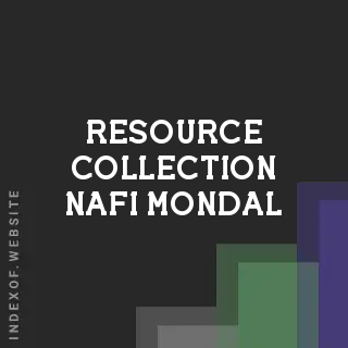 Resource Collection Nafi Mondal | Indexof