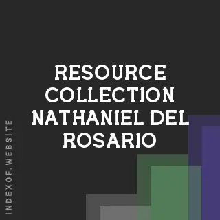 Resource Collection Nathaniel Del Rosario | Indexof