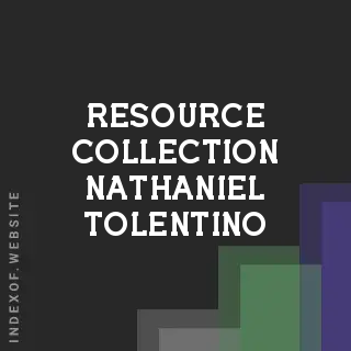 Resource Collection Nathaniel Tolentino | Indexof